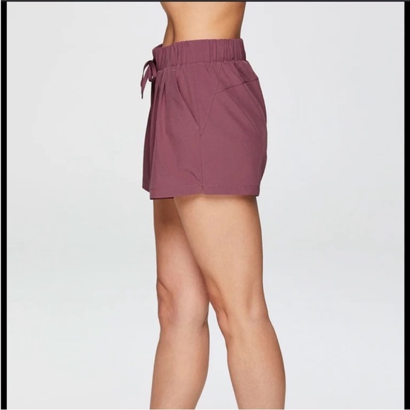 RBX Size Large High-Waisted Athletic Shorts. - Picture 1 of 4